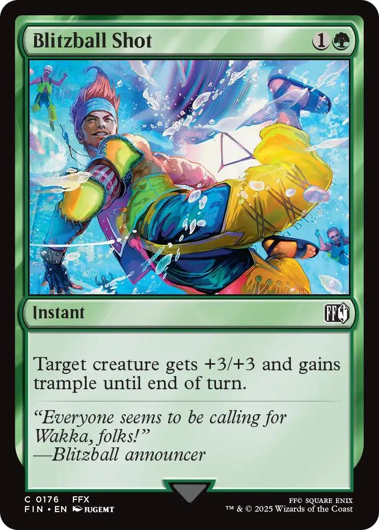 Image for Blitzball Shot (176) [FINAL FANTASY] - Magic: The Gathering
