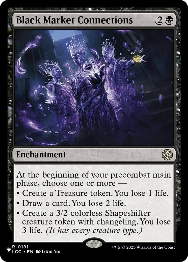 Image for Black Market Connections (181) [The List Reprints] - Magic: The Gathering