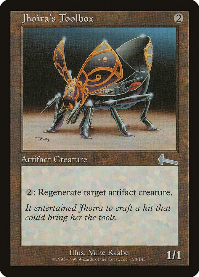 Jhoira's Toolbox (128) [Urza's Legacy]