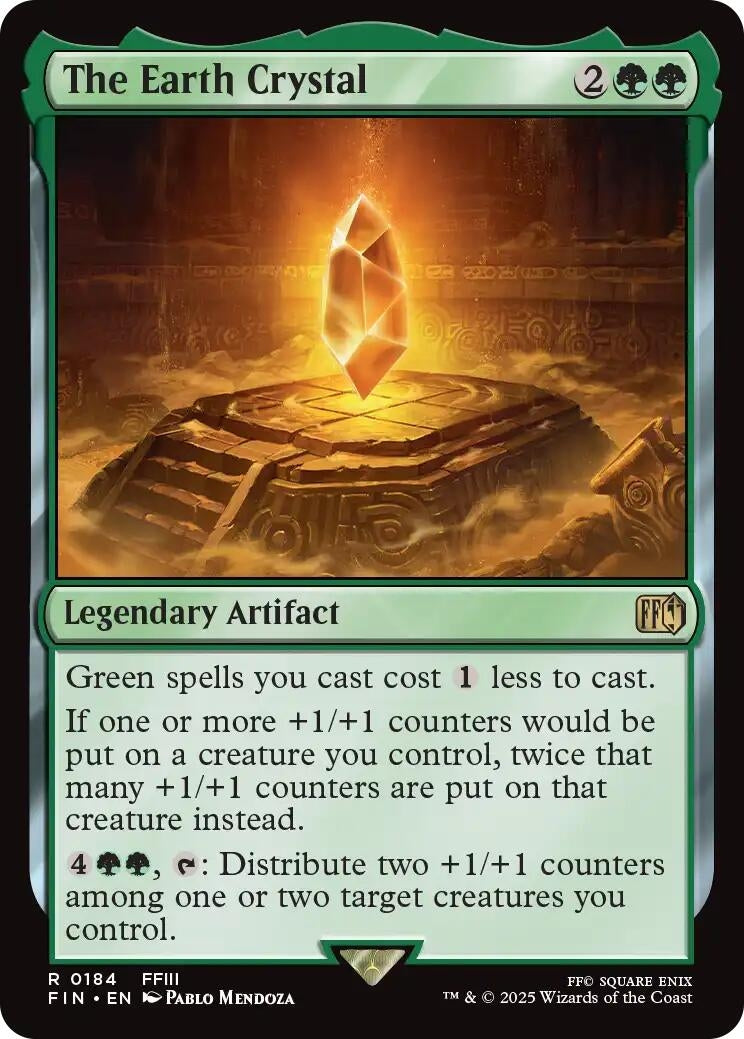 Image for The Earth Crystal (184) [FINAL FANTASY] - Magic: The Gathering