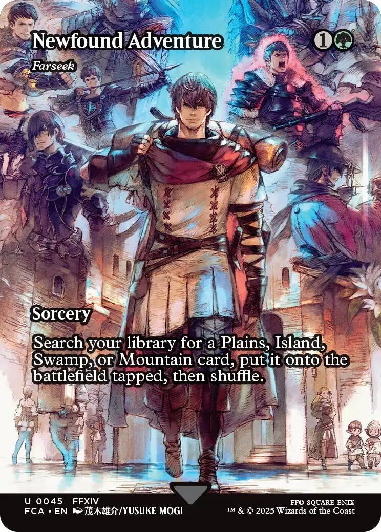 Image for Newfound Adventure - Farseek (Showcase) (45) [FINAL FANTASY: Through the Ages] - Magic: The Gathering