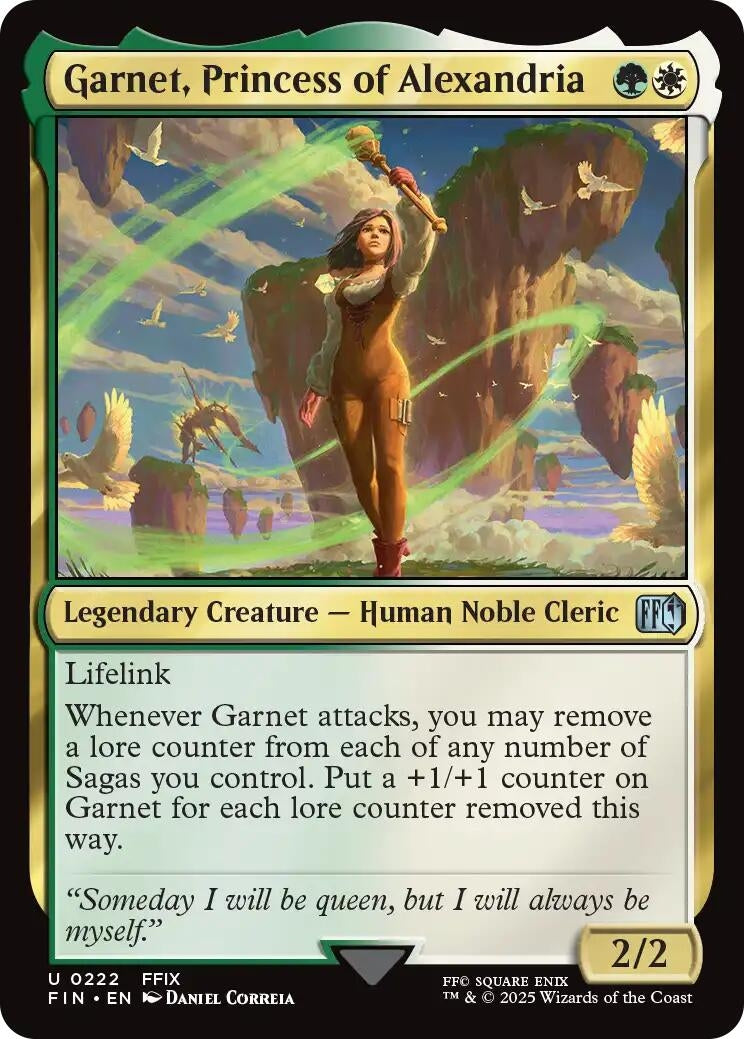 Image for Garnet, Princess of Alexandria (222) [FINAL FANTASY] - Magic: The Gathering