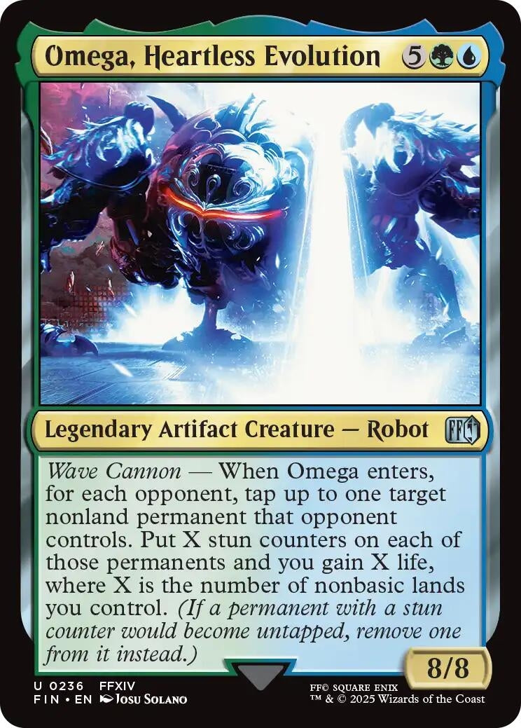 Image for Omega, Heartless Evolution (236) [FINAL FANTASY] - Magic: The Gathering