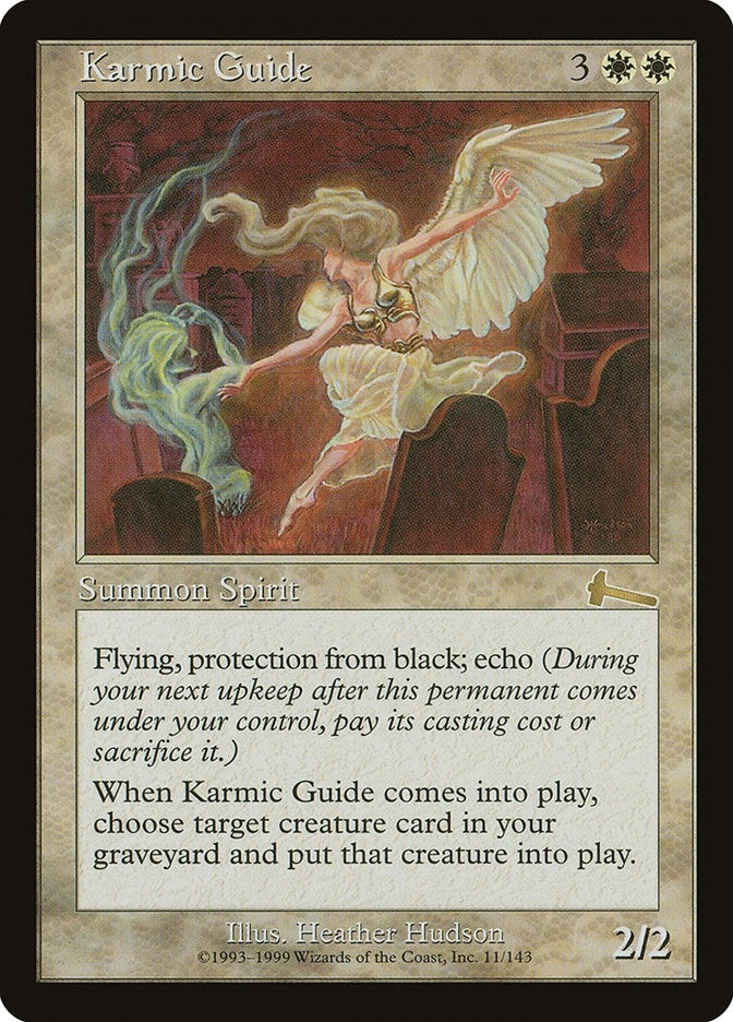 Image for Karmic Guide (11) [Urza's Legacy] - Magic: The Gathering