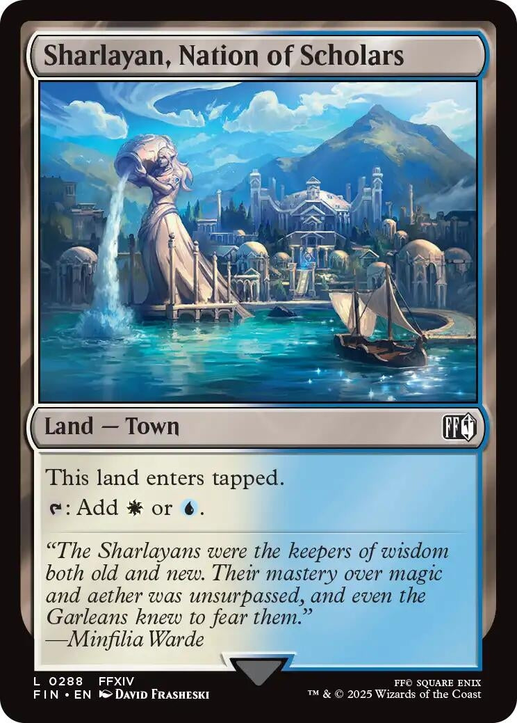 Image for Sharlayan, Nation of Scholars (288) [FINAL FANTASY] - Magic: The Gathering