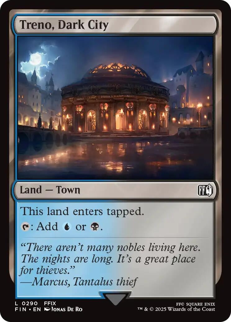 Image for Treno, Dark City (290) [FINAL FANTASY] - Magic: The Gathering