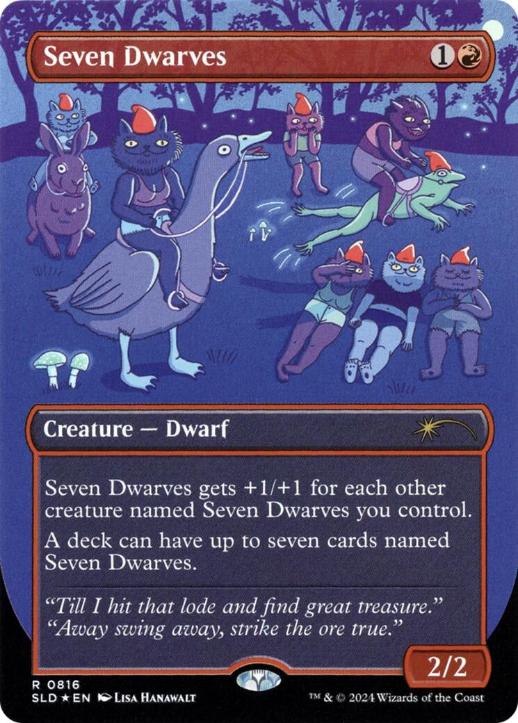 Image for Seven Dwarves (0816) (816) [Secret Lair Drop Series] - Magic: The Gathering