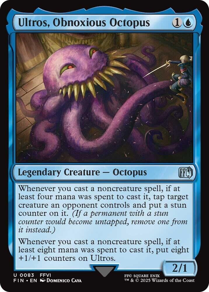 Image for Ultros, Obnoxious Octopus (83) [FINAL FANTASY] - Magic: The Gathering