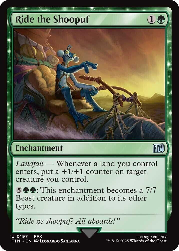 Image for Ride the Shoopuf (197) [FINAL FANTASY] - Magic: The Gathering