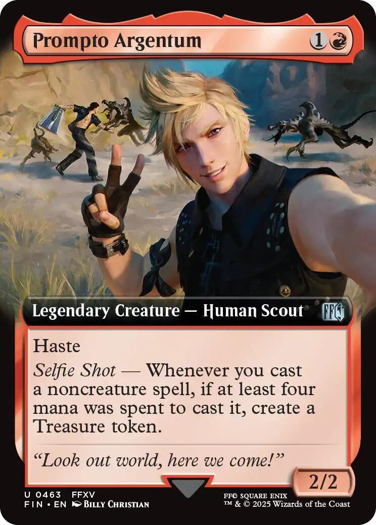 Image for Prompto Argentum (Extended Art) (463) [FINAL FANTASY] - Magic: The Gathering
