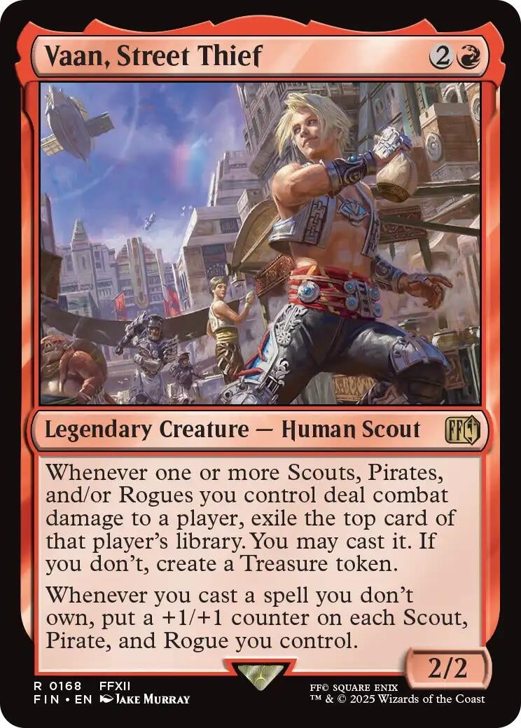 Image for Vaan, Street Thief (168) [FINAL FANTASY] - Magic: The Gathering