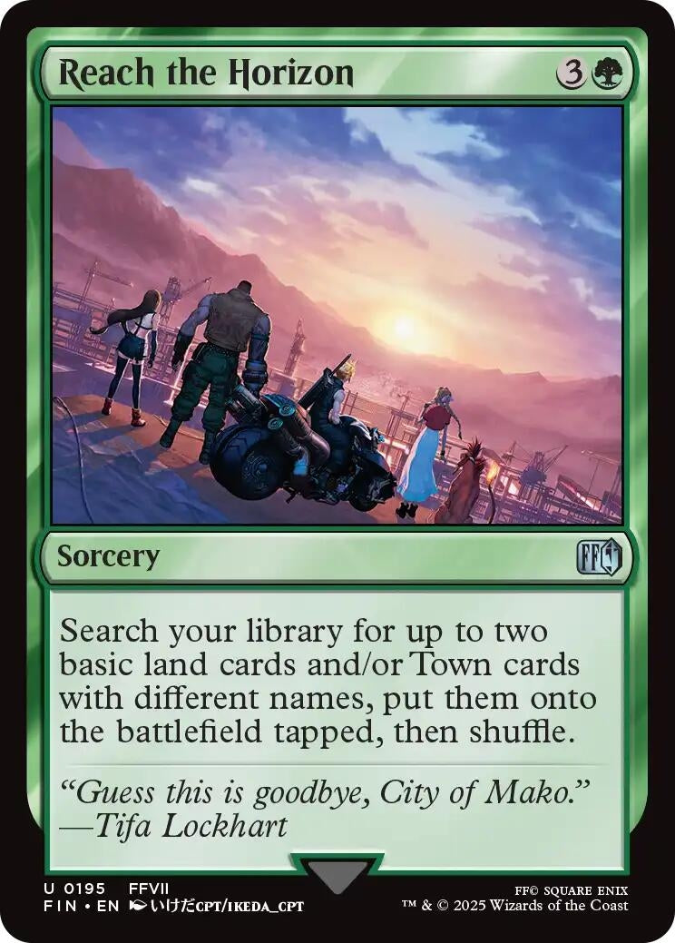 Image for Reach the Horizon (195) [FINAL FANTASY] - Magic: The Gathering