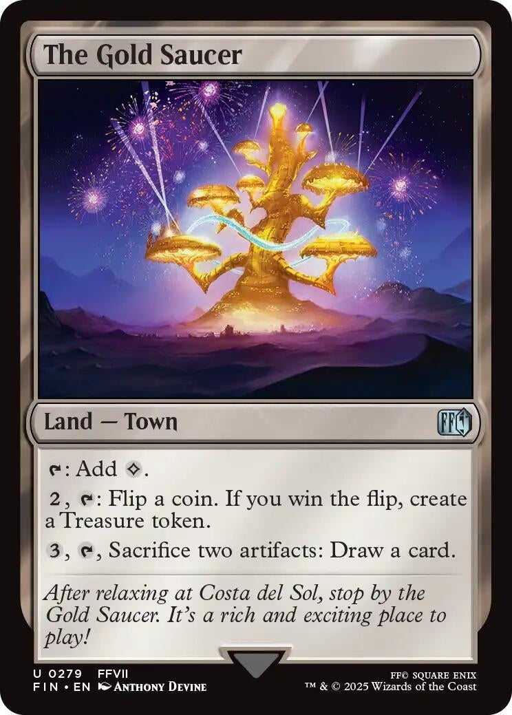 Image for The Gold Saucer (279) [FINAL FANTASY] - Magic: The Gathering