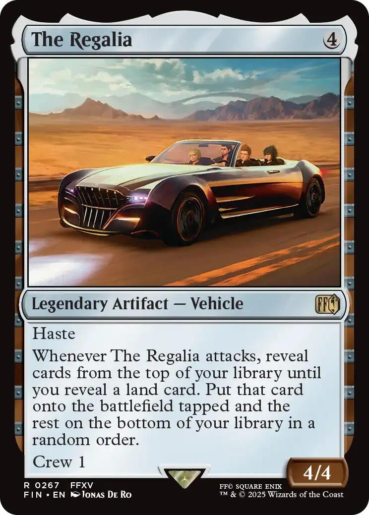 Image for The Regalia (267) [FINAL FANTASY] - Magic: The Gathering
