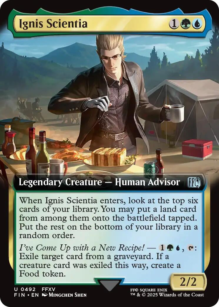 Image for Ignis Scientia (Extended Art) (492) [FINAL FANTASY] - Magic: The Gathering