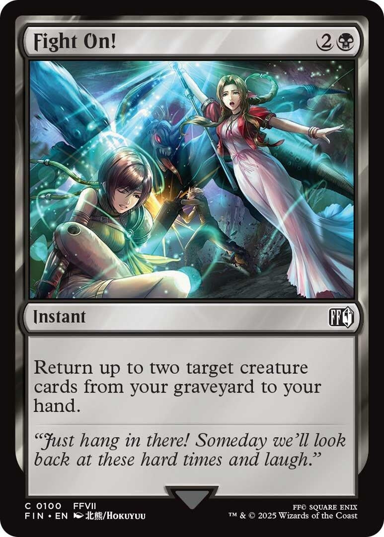 Image for Fight On! (100) [FINAL FANTASY] - Magic: The Gathering