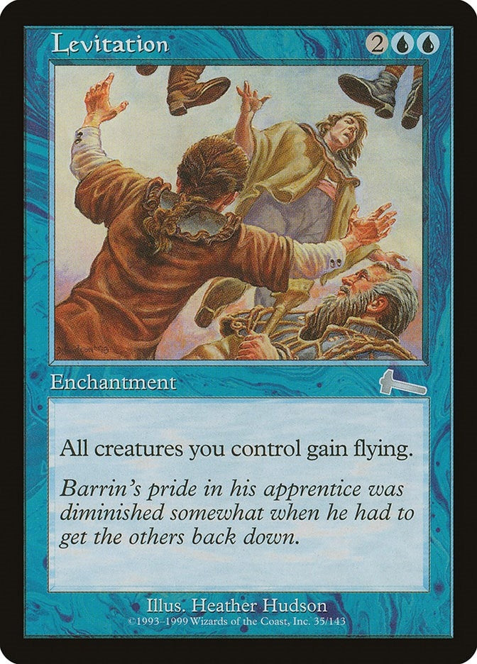 Image for Levitation (35) [Urza's Legacy] - Magic: The Gathering