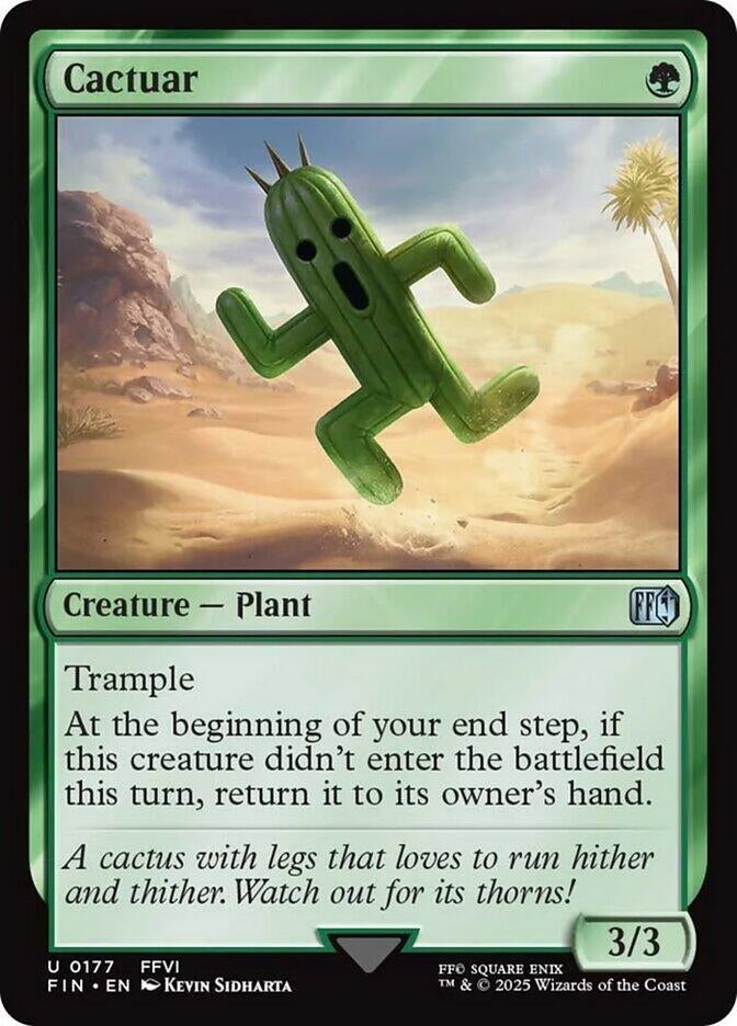 Image for Cactuar (177) [FINAL FANTASY] - Magic: The Gathering