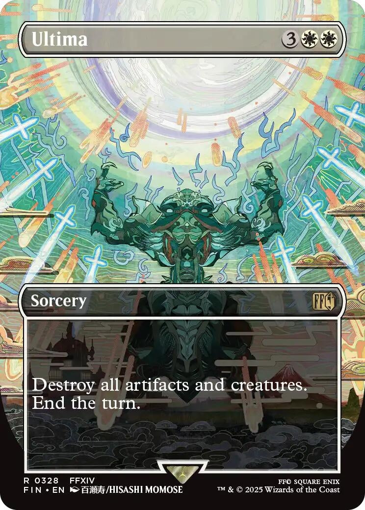 Image for Ultima (Borderless) (328) [FINAL FANTASY] - Magic: The Gathering