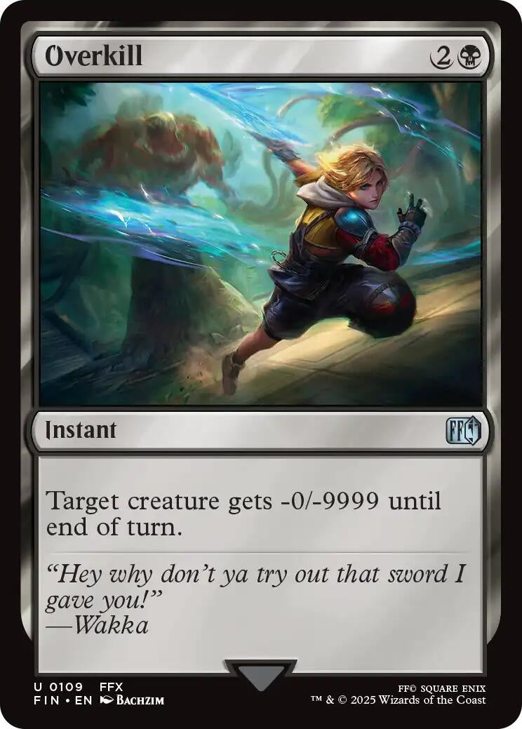 Image for Overkill (109) [FINAL FANTASY] - Magic: The Gathering