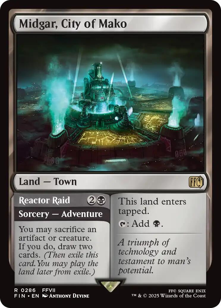 Image for Midgar, City of Mako (286) [FINAL FANTASY] - Magic: The Gathering