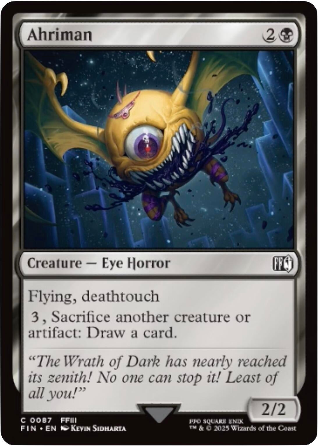 Image for Ahriman (87) [FINAL FANTASY] - Magic: The Gathering
