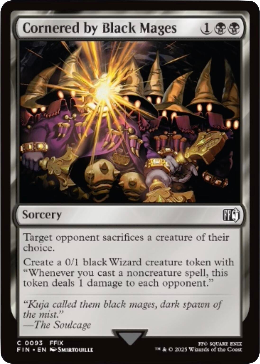 Image for Cornered by Black Mages (93) [FINAL FANTASY] - Magic: The Gathering