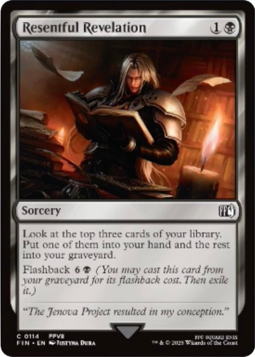 Image for Resentful Revelation (114) [FINAL FANTASY] - Magic: The Gathering