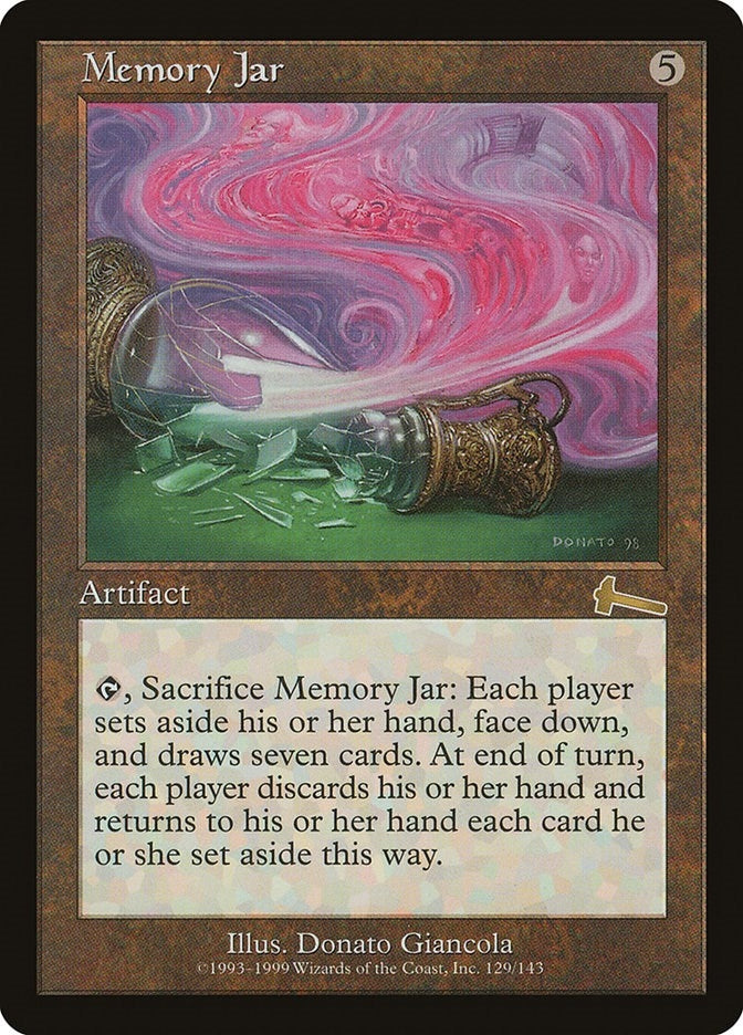 Image for Memory Jar (129) [Urza's Legacy] - Magic: The Gathering