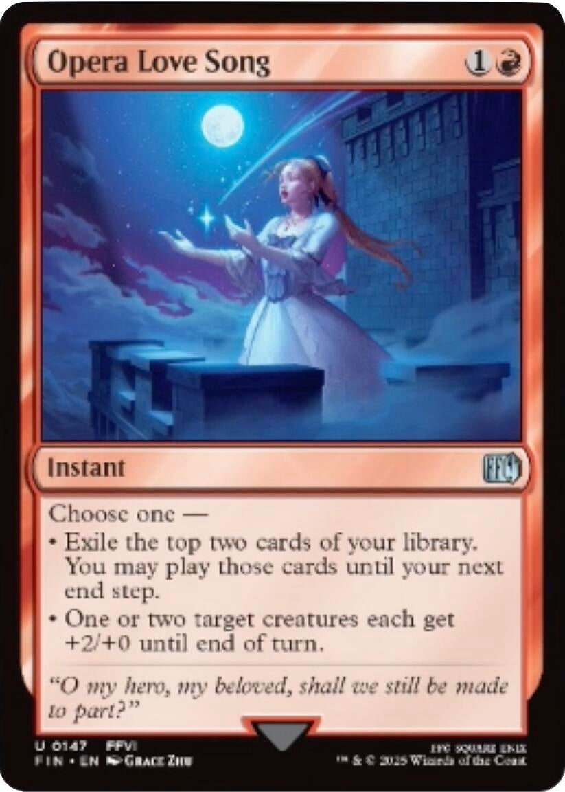 Image for Opera Love Song (147) [FINAL FANTASY] - Magic: The Gathering