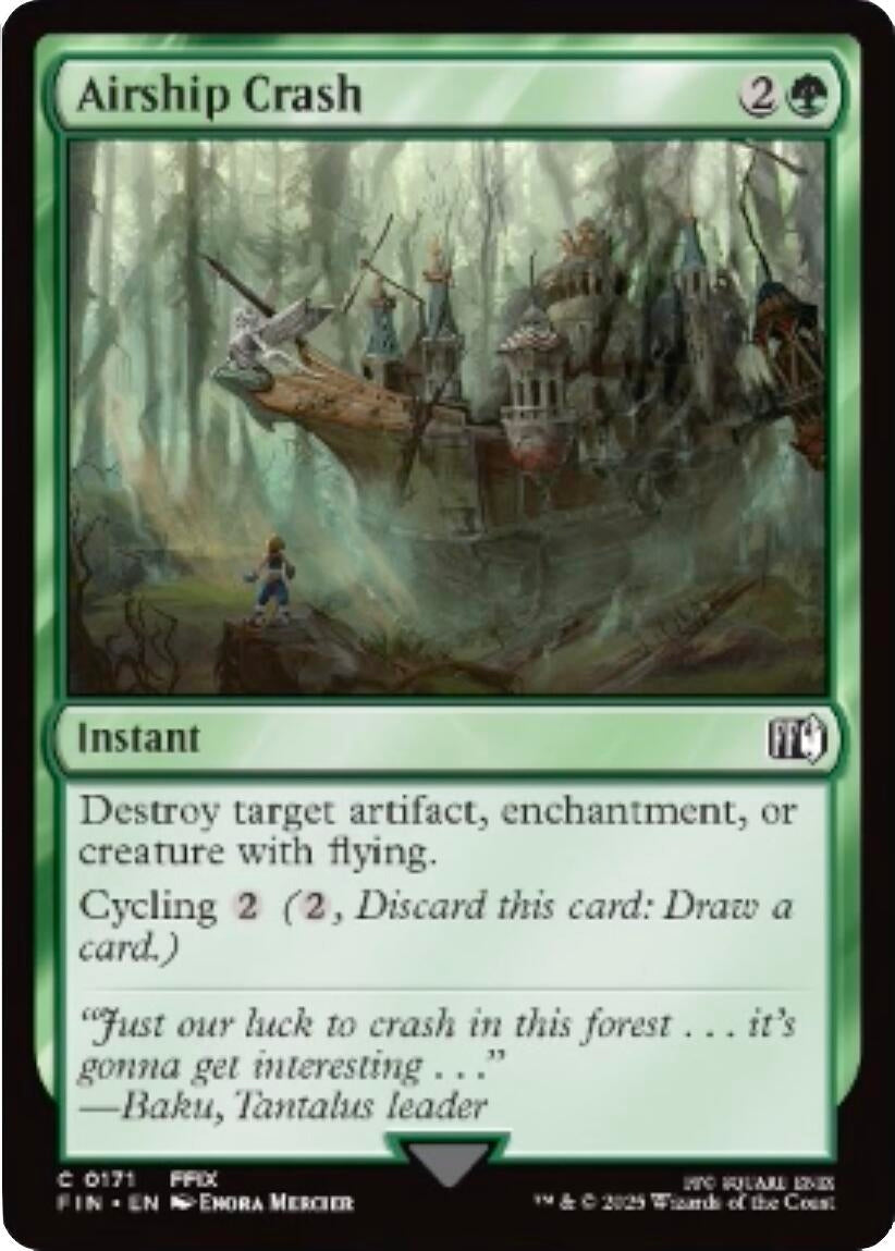 Image for Airship Crash (171) [FINAL FANTASY] - Magic: The Gathering