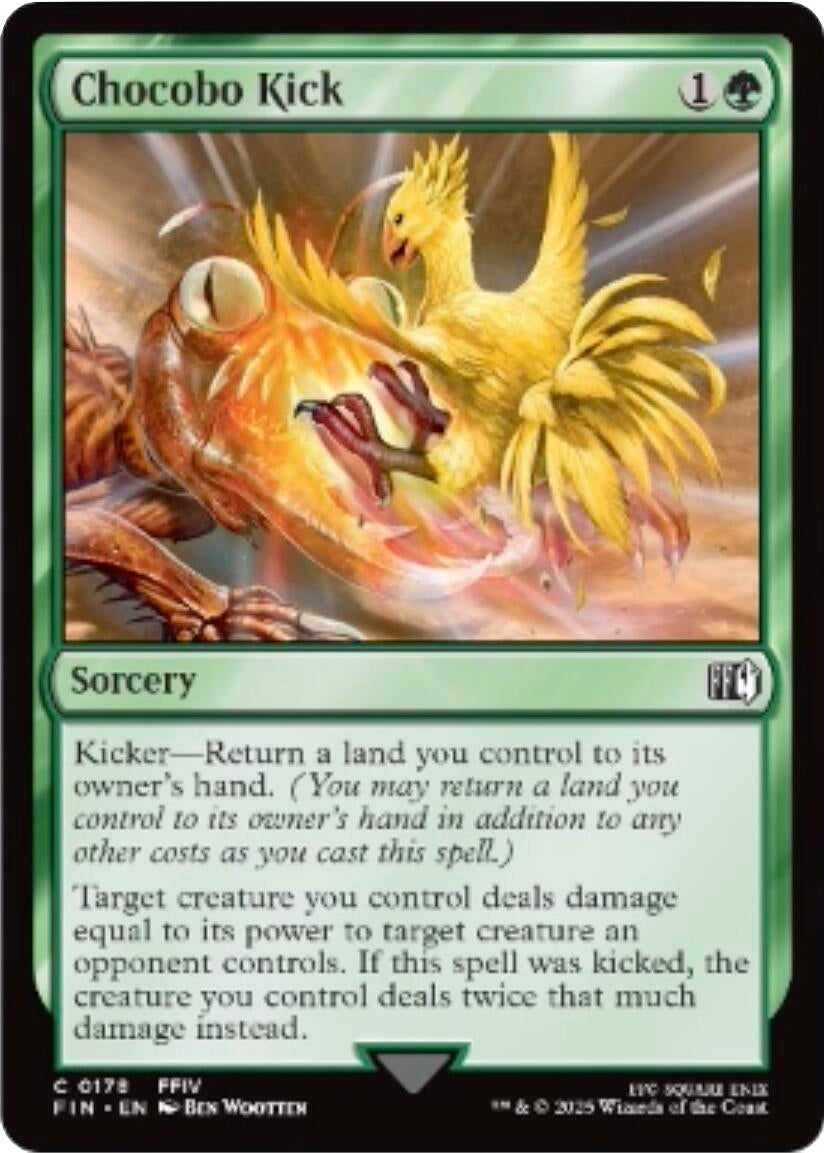 Image for Chocobo Kick (178) [FINAL FANTASY] - Magic: The Gathering