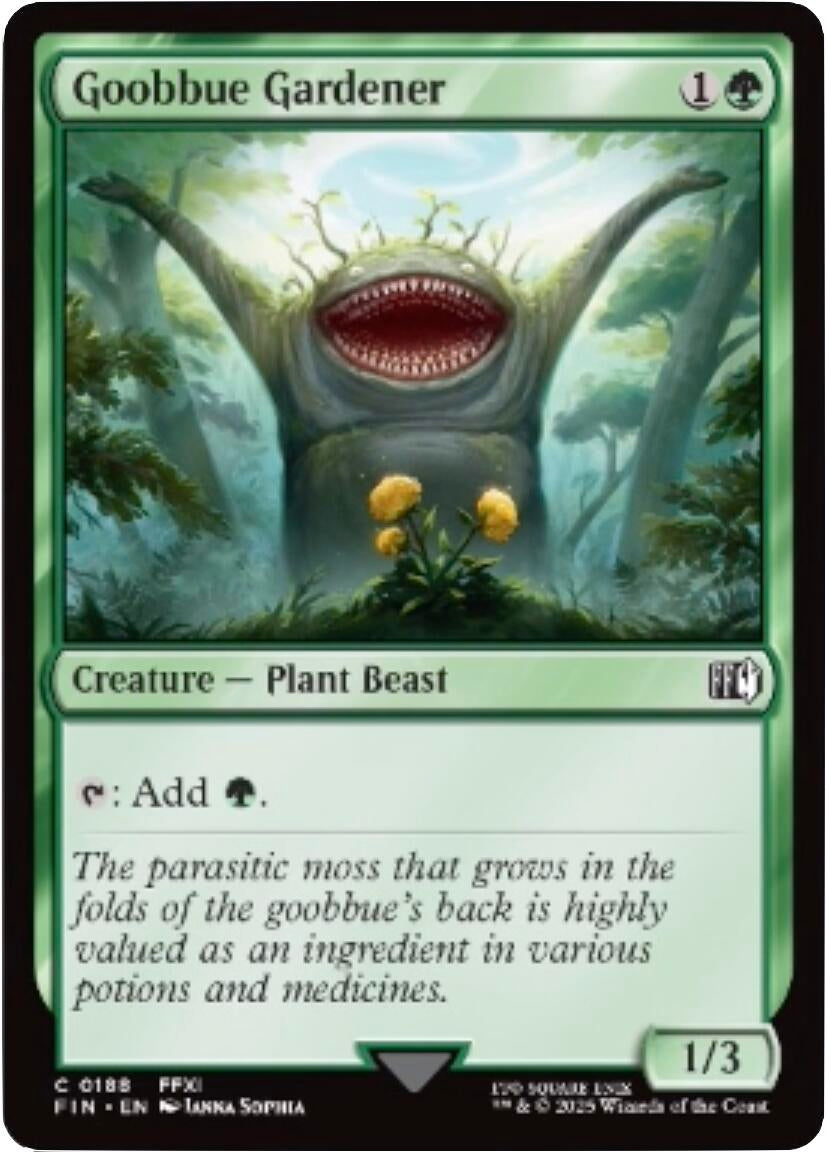 Image for Goobbue Gardener (188) [FINAL FANTASY] - Magic: The Gathering