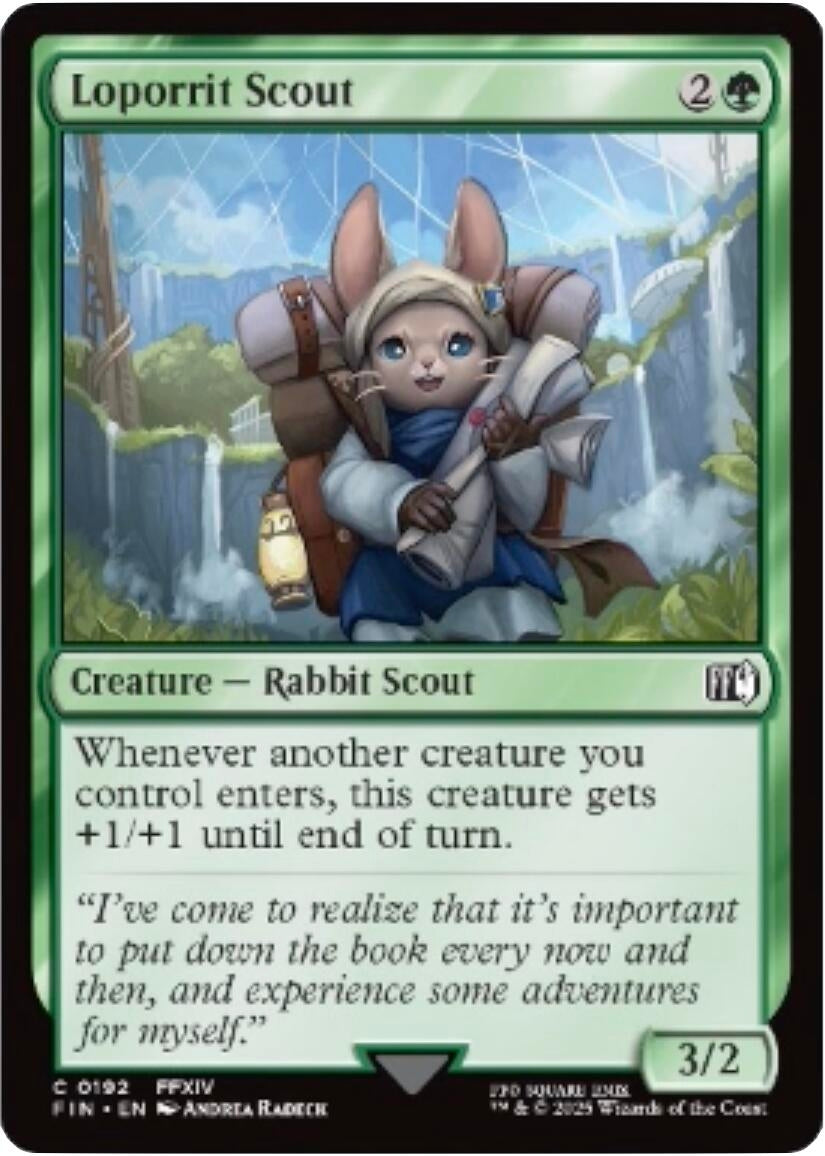 Image for Loporrit Scout (192) [FINAL FANTASY] - Magic: The Gathering