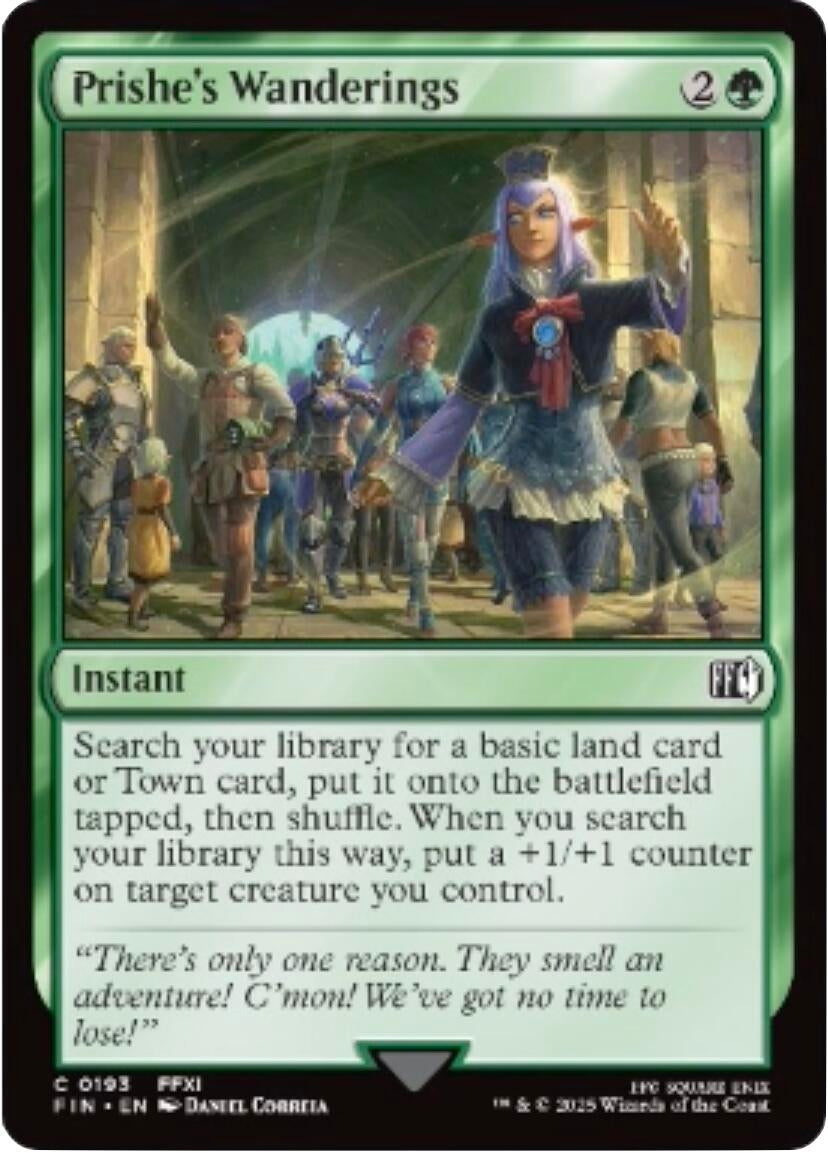 Image for Prishe's Wanderings (193) [FINAL FANTASY] - Magic: The Gathering