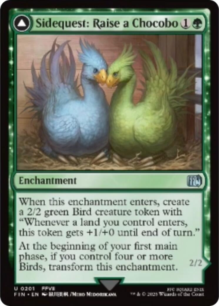 Image for Sidequest: Raise a Chocobo (201) [FINAL FANTASY] - Magic: The Gathering