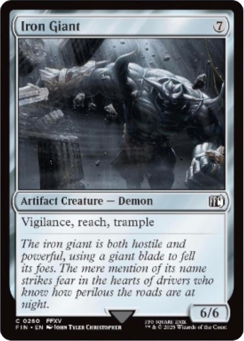 Image for Iron Giant (260) [FINAL FANTASY] - Magic: The Gathering
