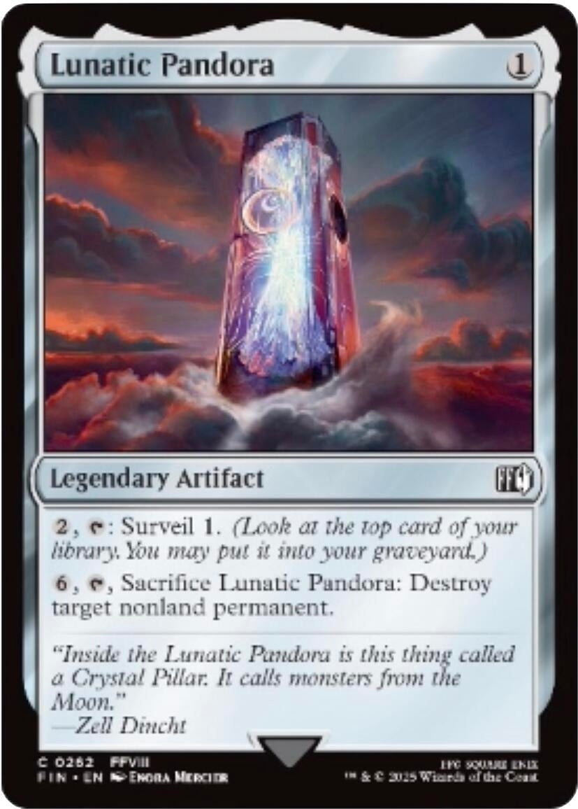 Image for Lunatic Pandora (262) [FINAL FANTASY] - Magic: The Gathering