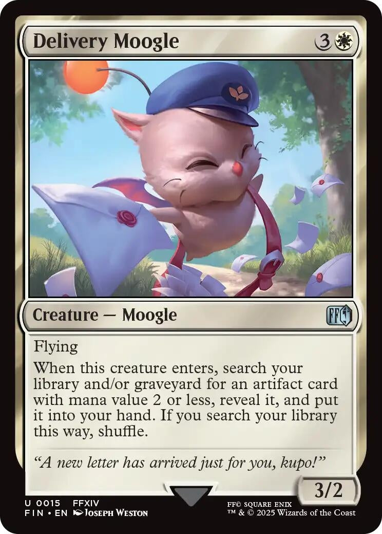 Image for Delivery Moogle (15) [FINAL FANTASY] - Magic: The Gathering