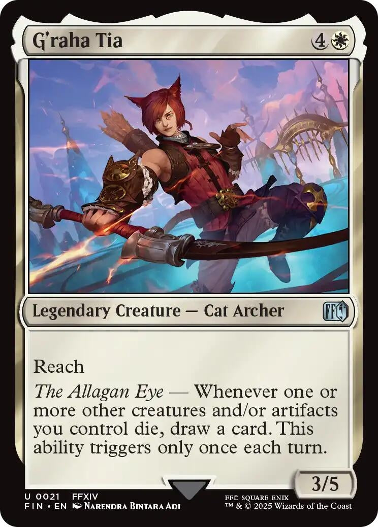 Image for G'raha Tia (21) [FINAL FANTASY] - Magic: The Gathering