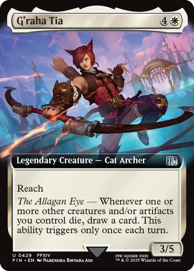 Image for G'raha Tia (Extended Art) (429) [FINAL FANTASY] - Magic: The Gathering