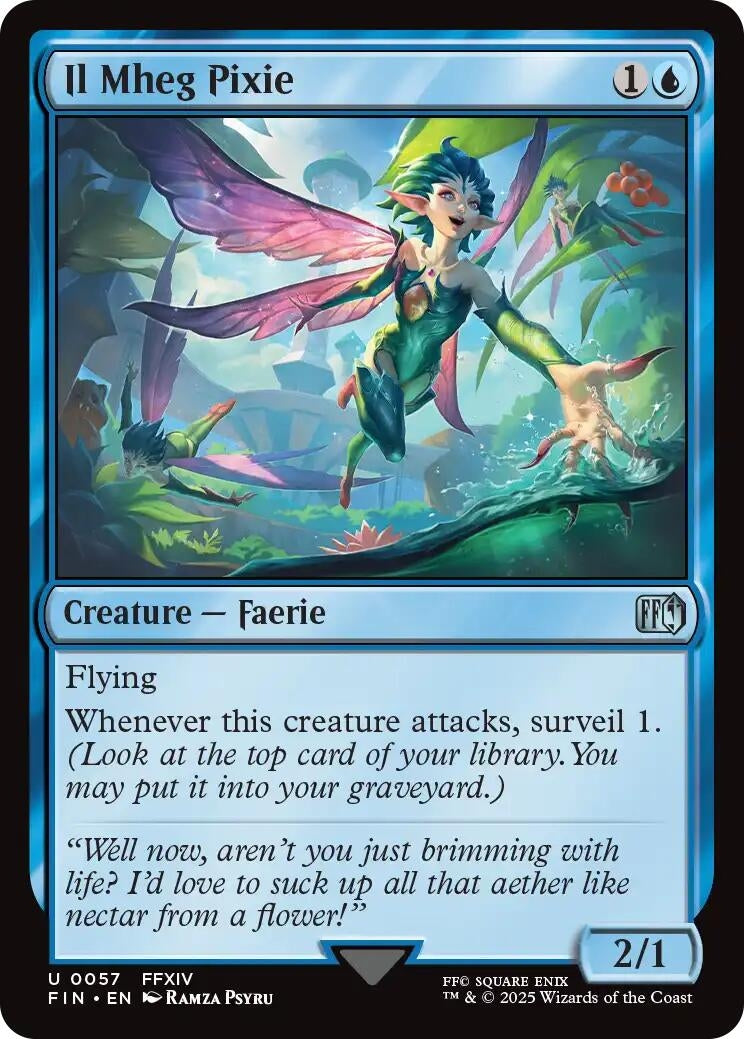 Image for Il Mheg Pixie (57) [FINAL FANTASY] - Magic: The Gathering