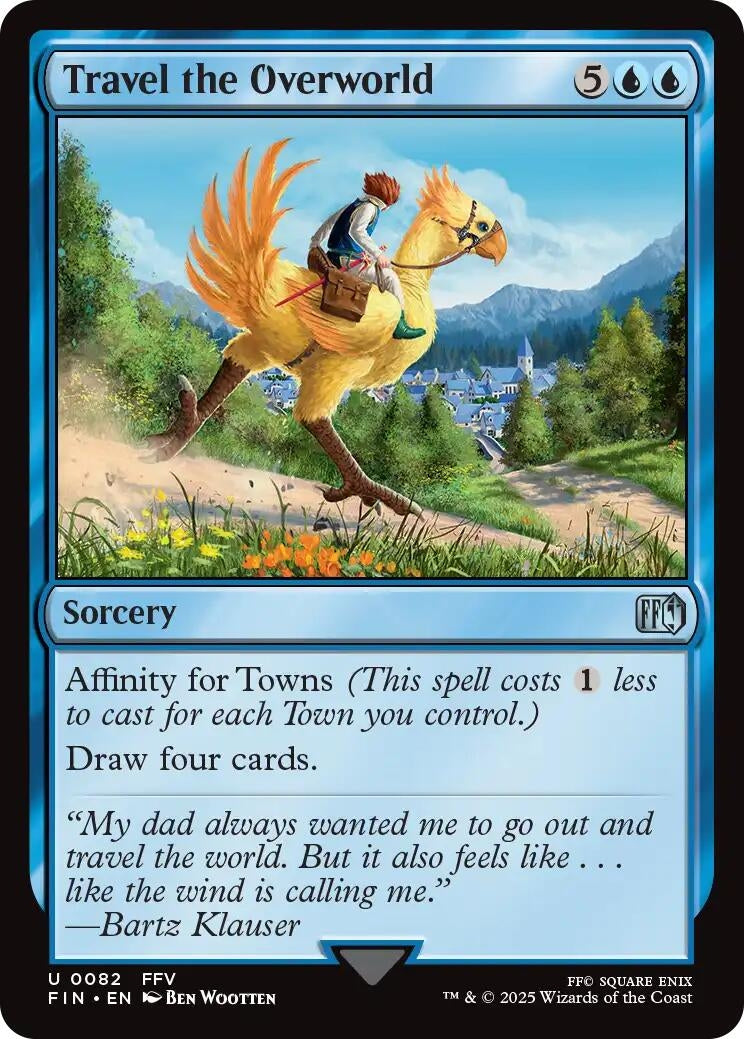 Image for Travel the Overworld (82) [FINAL FANTASY] - Magic: The Gathering