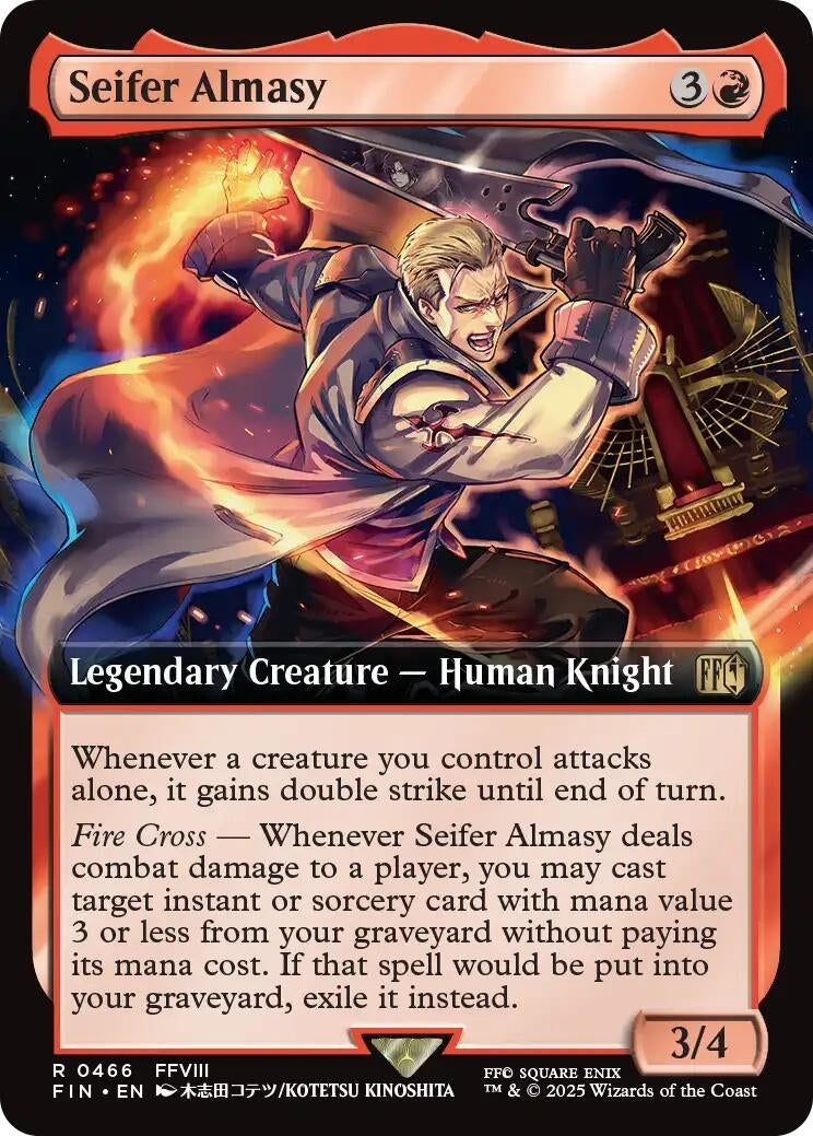 Image for Seifer Almasy (Extended Art) (466) [FINAL FANTASY] - Magic: The Gathering