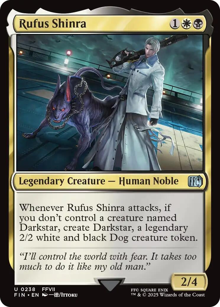 Image for Rufus Shinra (238) [FINAL FANTASY] - Magic: The Gathering