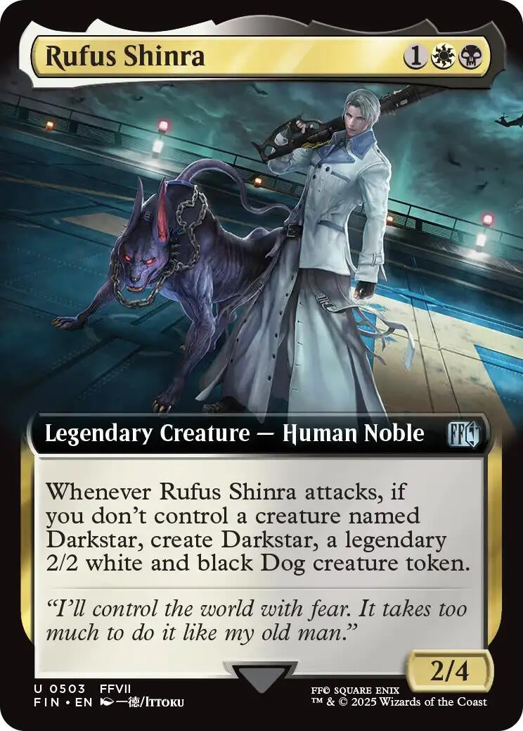 Image for Rufus Shinra (Extended Art) (503) [FINAL FANTASY] - Magic: The Gathering
