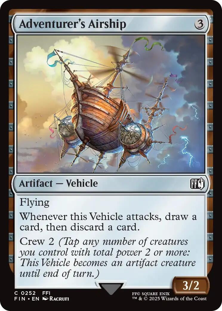 Image for Adventurer's Airship (252) [FINAL FANTASY] - Magic: The Gathering