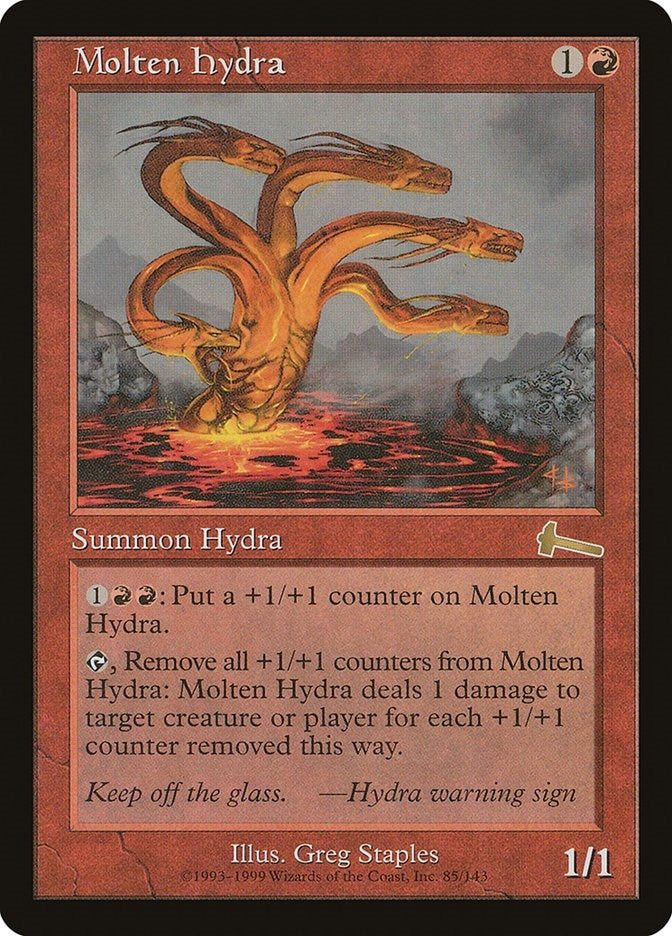 Image for Molten Hydra (85) [Urza's Legacy] - Magic: The Gathering