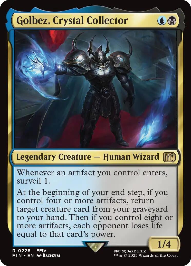 Image for Golbez, Crystal Collector (225) [FINAL FANTASY] - Magic: The Gathering