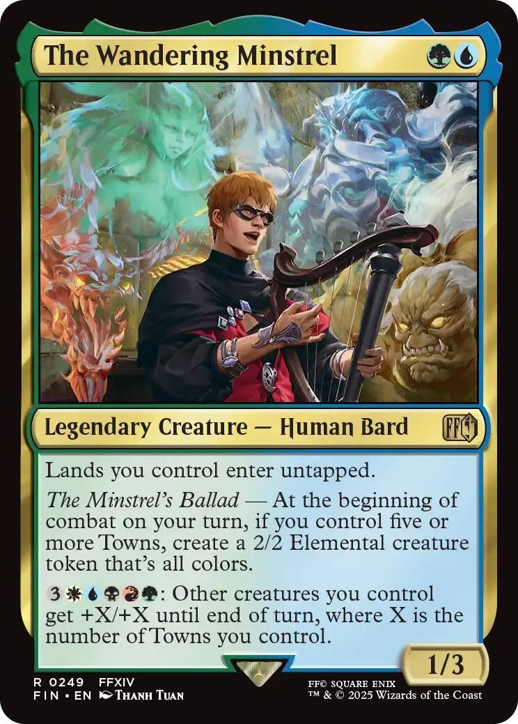 Image for The Wandering Minstrel (249) [FINAL FANTASY] - Magic: The Gathering